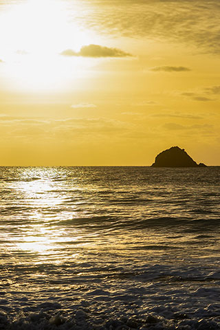 Coucher de soleil presqu'île de Crozon