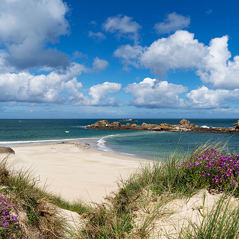 Plage des Amiets à Cléder