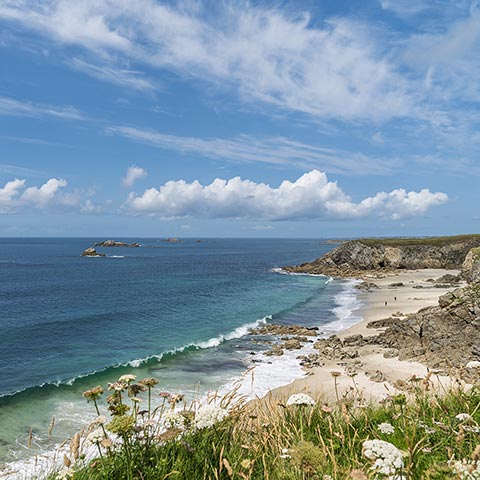 Plage de Charettes à Plouarzel
