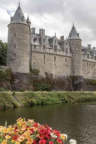 Château de Josselin au bord de l’Oust
