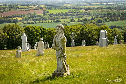 Vallée des Saints à Carnoët