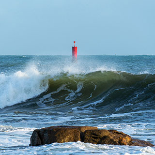 Balise marine à Lesconil