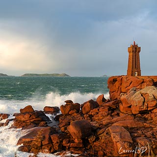 Phare de Mean Ruz à Perros-Guirec