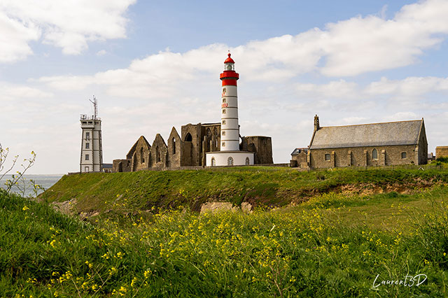 Phare de la pointe Saint-Mathieu à Plougonvelin
