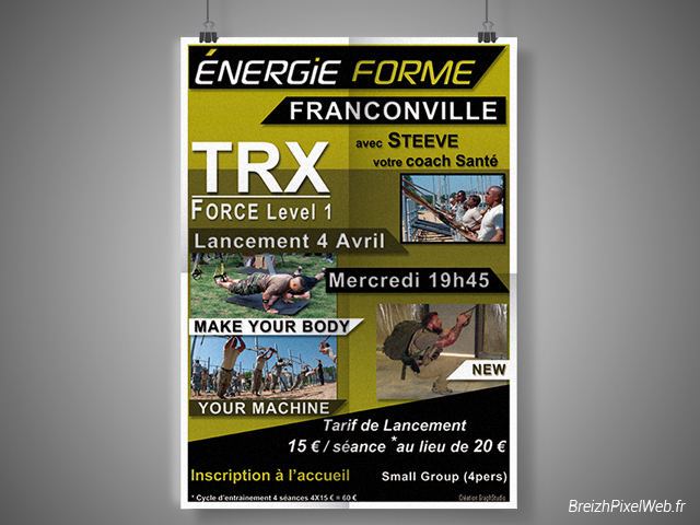 Design événementiel TRX — Energie Forme