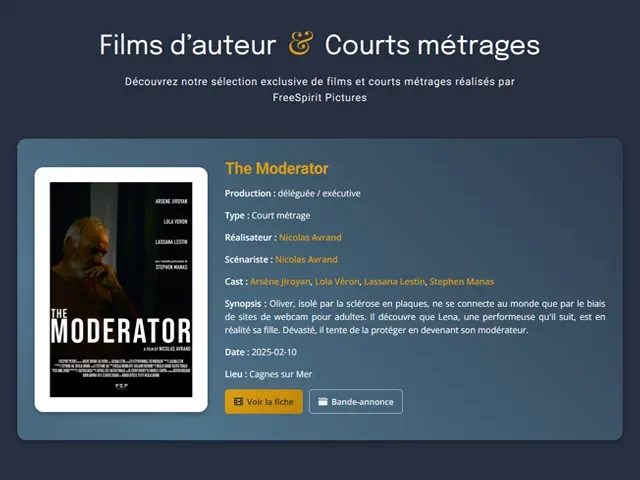 FreeSpirit Pictures — Expérience digitale sur mesure