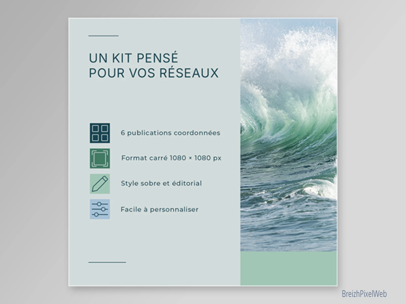 Kit Feed 6 — Wild Wave — visuel 03